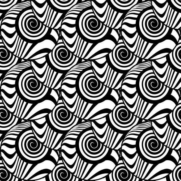 抽象的なシームレスパターンテクスチャ背景イラスト