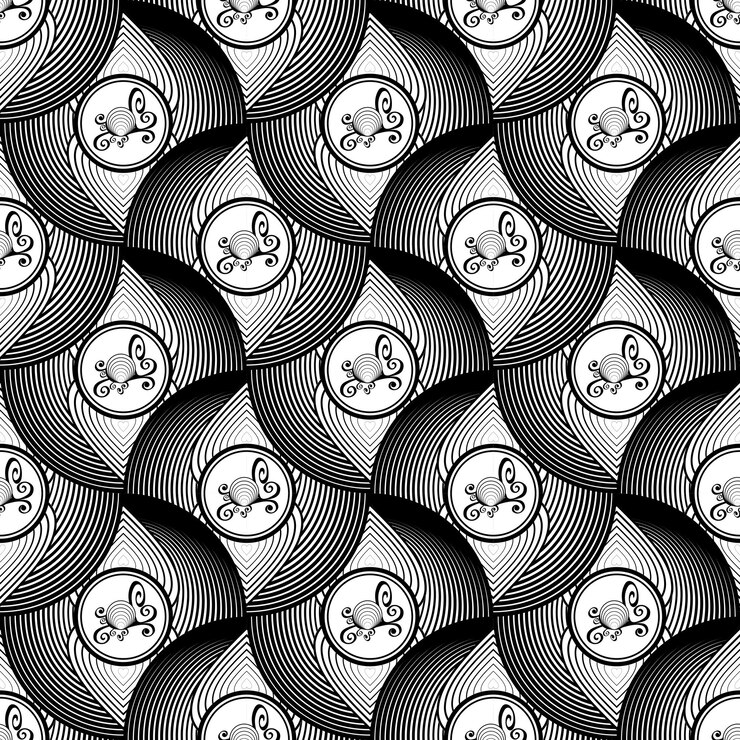 Vector abstract seamless pattern textured background illustration