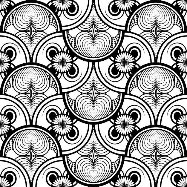 Abstract seamless pattern textured background illustration