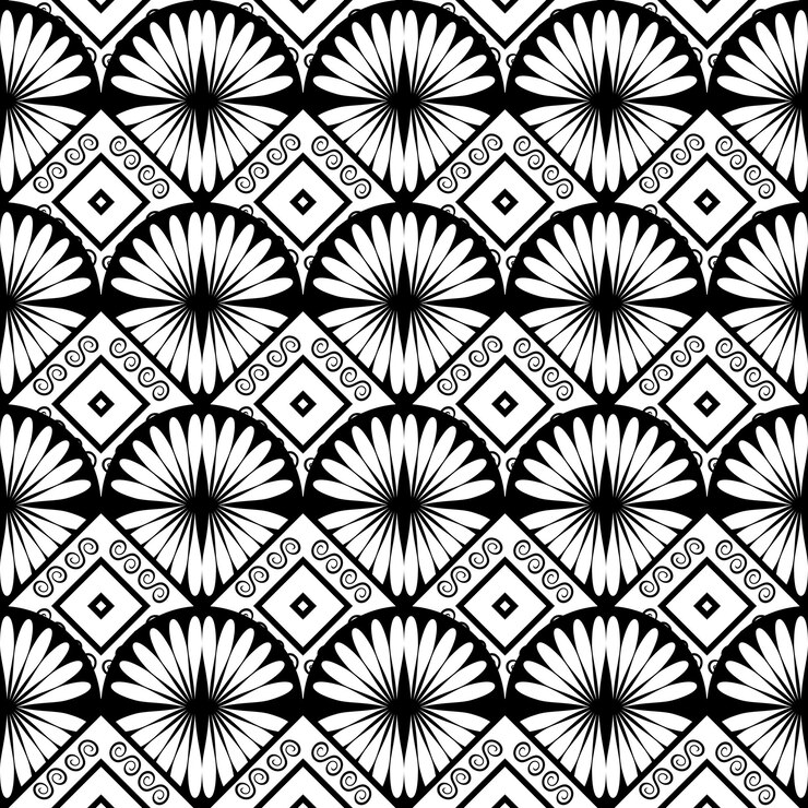 Vector abstract seamless pattern textured background illustration