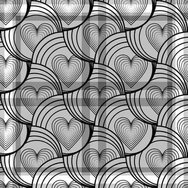 Abstract seamless pattern textured background illustration