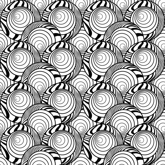 抽象的なシームレスパターンテクスチャ背景イラスト