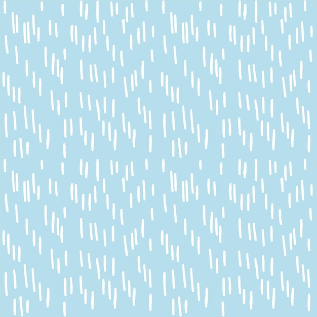 Абстрактный бесшовный рисунок вертикальных коротких белых полос на синем фоне