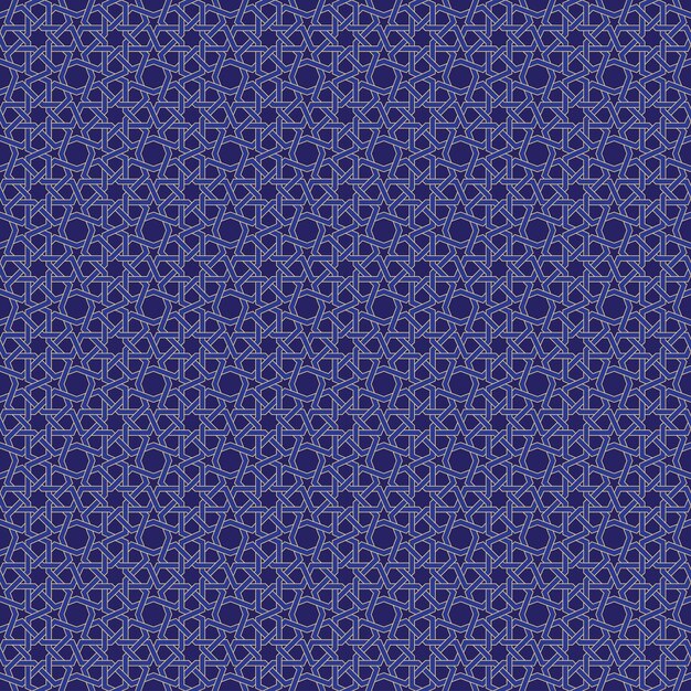 Abstract seamless patterns in Islamic style