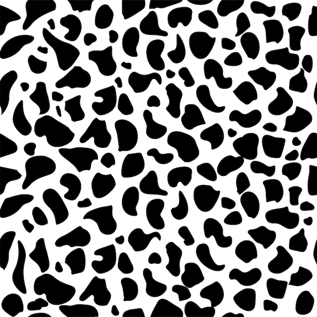 Abstract seamless vector pattern with spots