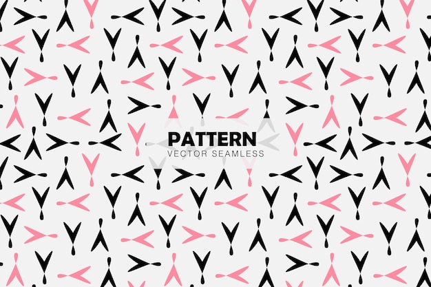 Vector abstract shape pattern