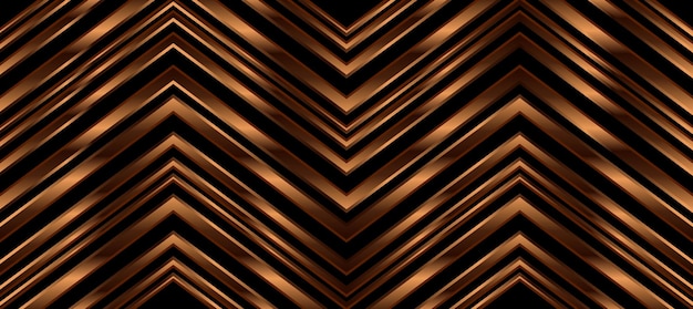 Vettore abstract shining copper chevron sfondo carta da parati