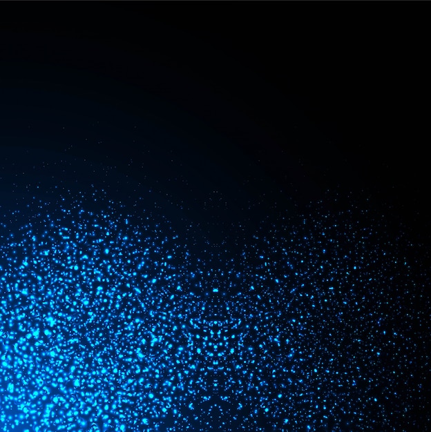 Abstract shiny blue sparkle glitter background