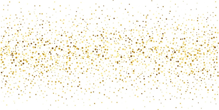 Vector abstract shiny gold glitter design element