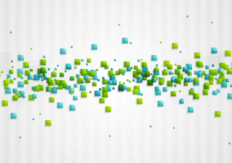 Vector abstract shiny hitech background