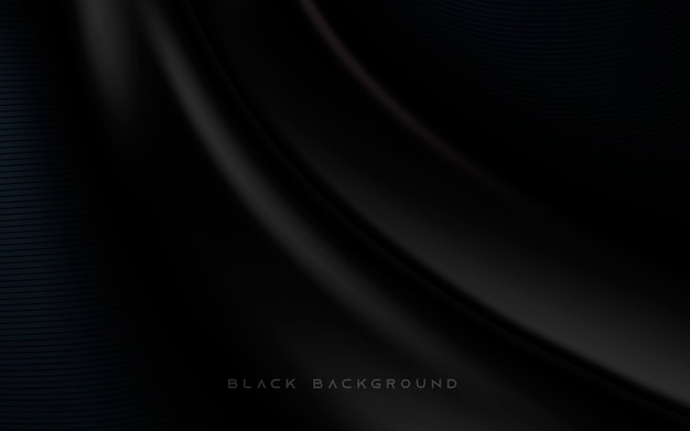 Abstract shiny modern black background