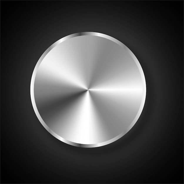 Vector abstract shiny silver icon background