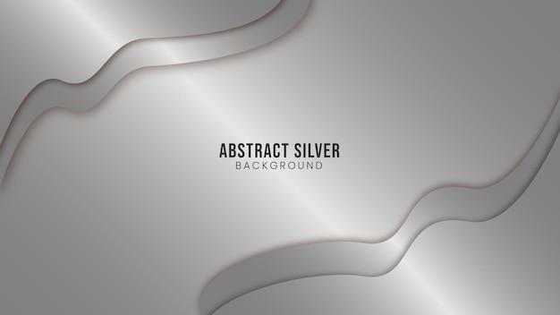 Abstract silver metallic background