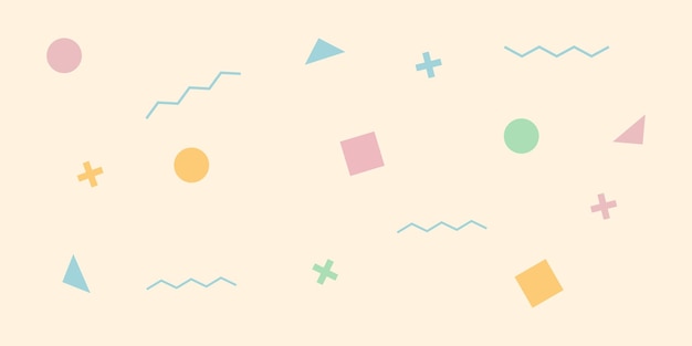 抽象的なシンプルなデザインのクリーム背景