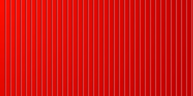 Abstract simple dynamic line on red gradient background