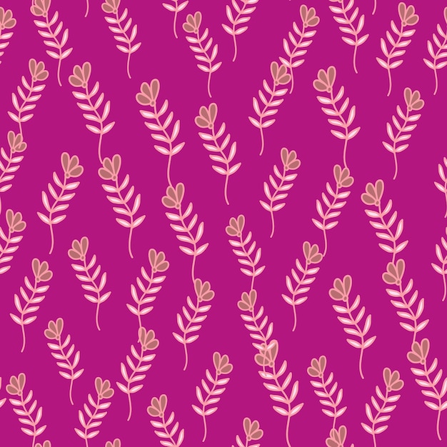 abstract simple flower seamless pattern children's floral wallpaper cute plants endless backdrop