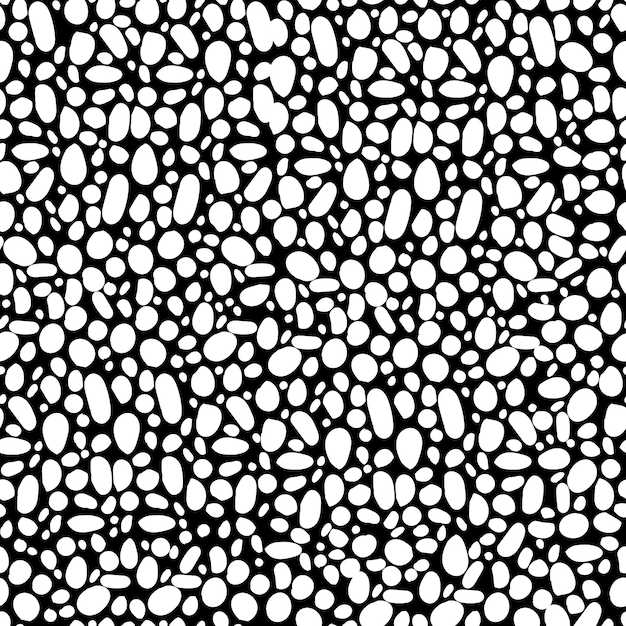 Vector abstract simple seamless vector pattern many small dots spots on a contrasting background leopard background