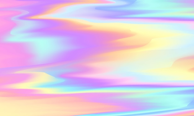 Vector abstract sky pastel rainbow gradient background ecology concept