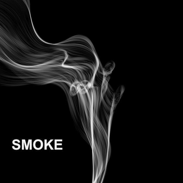 Vector abstract smoke background.