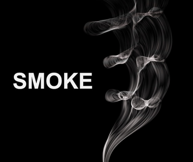 Abstract smoke background.