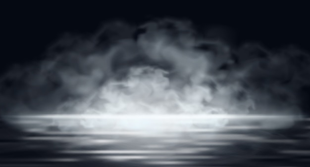Abstract smoke effect realistic background