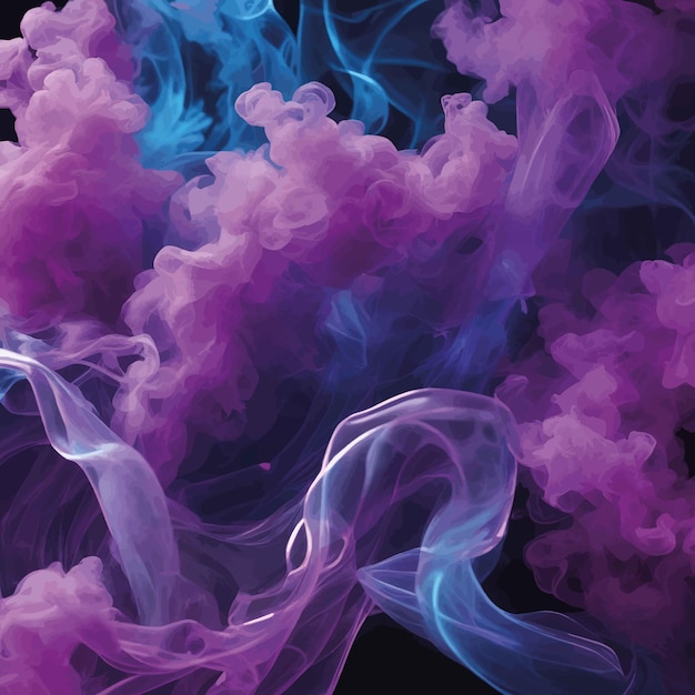 Vector abstract smoke and fog background colorful backdropabstract smoke and fog background colorful bac