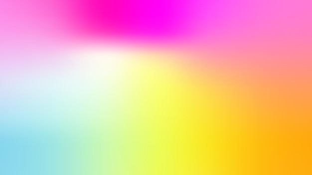 Vector abstract smooth blur pink and yellow color gradient background for website banner and card design