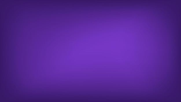 Vector abstract smooth blur purple color gradient lighting background with blank space for graphic design