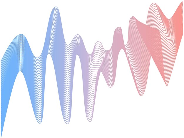 abstract smooth gradient lines. website design abstraction