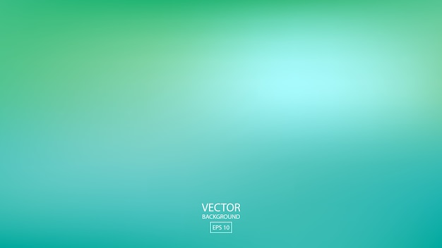 Vector abstract smooth green background, blurred design