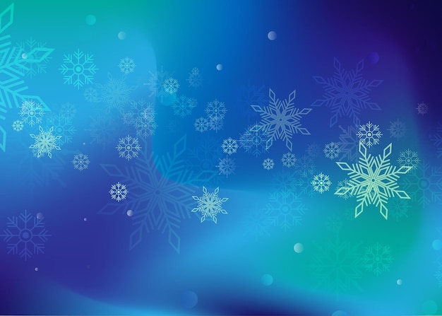 Abstract snow background flat gradient wallpaper