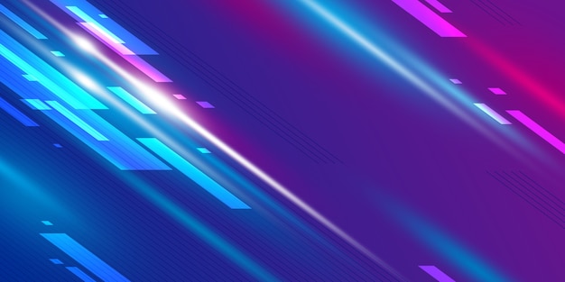 Vector abstract speed banner design