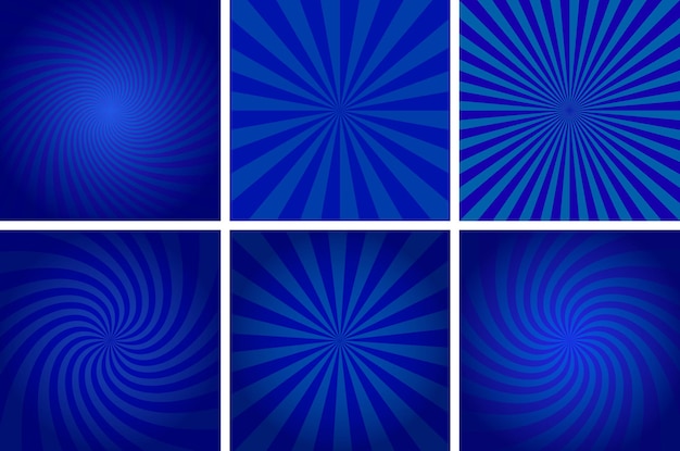 Abstract spiral background of bright glow perspective with lighting blue twist lines Vector Illustration eps 10 Can be used for business brochure flyer party design banners cover book label