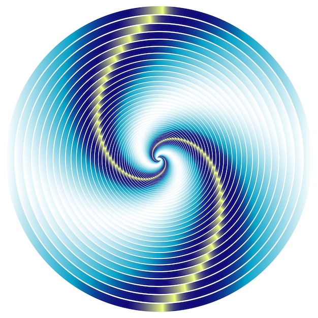 Vector abstract spiral rotating and twisting lines computer generated background 3d rendering background