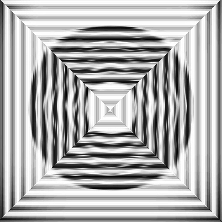 Vector abstract spiral texture