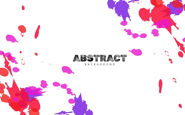 Abstract splash paint watercolor colorfull background