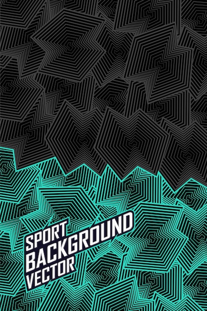 Vector abstract sport background pattern