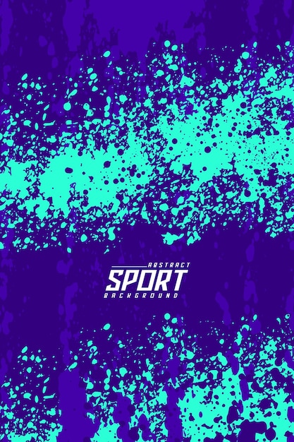 Abstract sports background with splashes