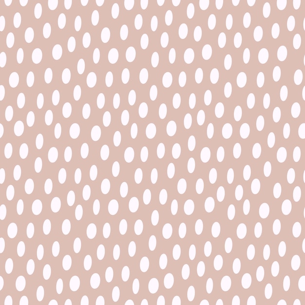 Abstract spotted background Vector hand drawn seamless pattern