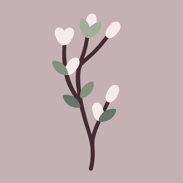 abstract spring tree branch