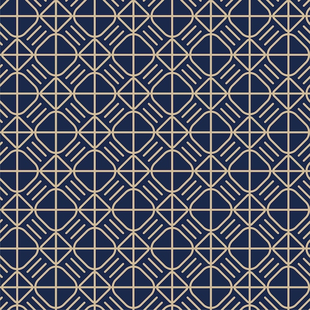 Abstract square geometric pattern background