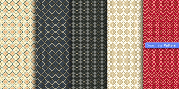 ベクトル 抽象的な正方形の幾何学的なパターン 背景の色 現代美術 対称的なミニマルスタイル 壁紙 包装 織物 服 記念品 表面 縫い目なしのパターン ベクトル