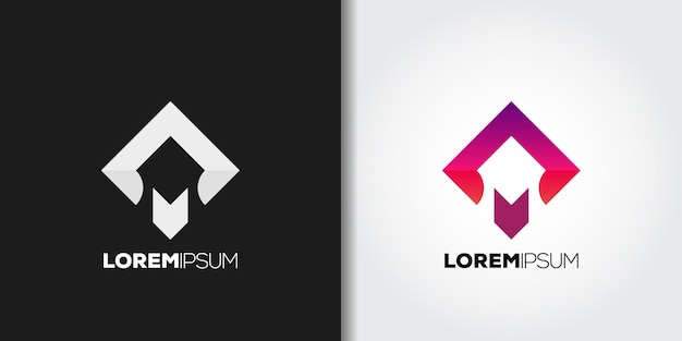 Abstract square logo