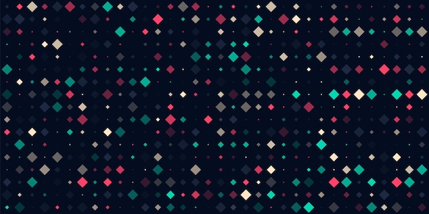 Abstract square pattern art illustration