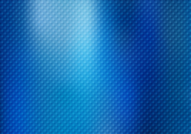 Abstract squares pattern on blue background.