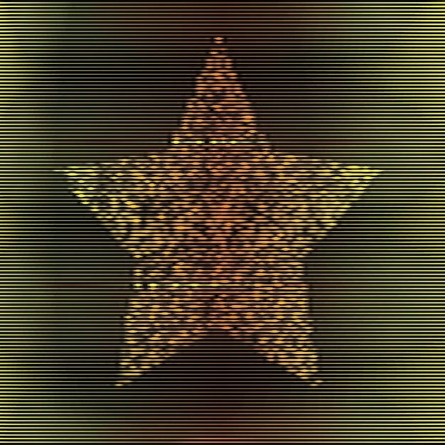 Abstract star illustration