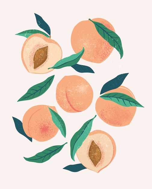 abstract still life in pastel colors poster.