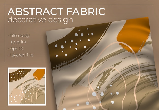 Abstract stof decoratief ontwerp