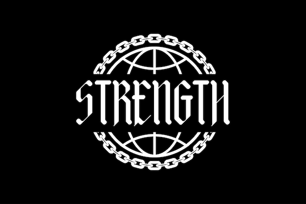 Abstract street wear typography style collection