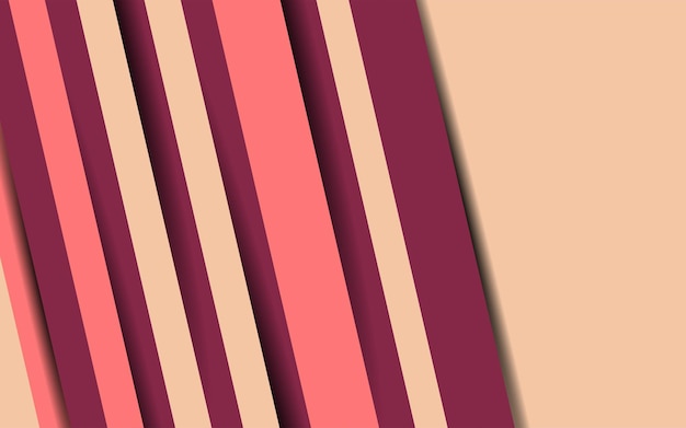 Vector abstract stripe colorful shape background design.